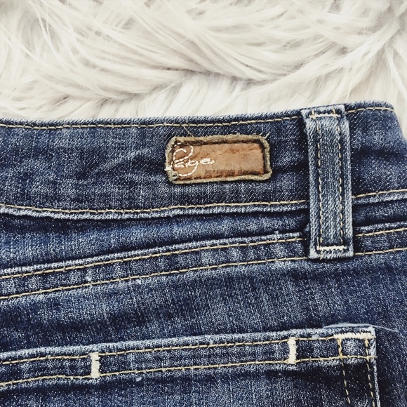 PAIGE Cut Off Denim Shorts - Picture 5 of 5